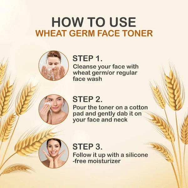 Wheatgerm Face Toner For Pore Tightening, Smooth & Radiant Skin- 100ml