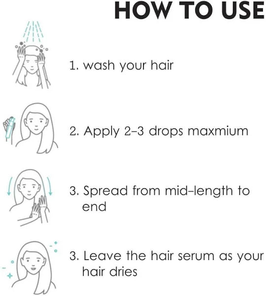Total Repair Hair Serum for Instant Smoothing & Nourishing - 100ml