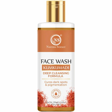 Kumkumadi Face Wash | Deep Cleansing Formula to Cure Dark Spots & Pigmentation - 200ml