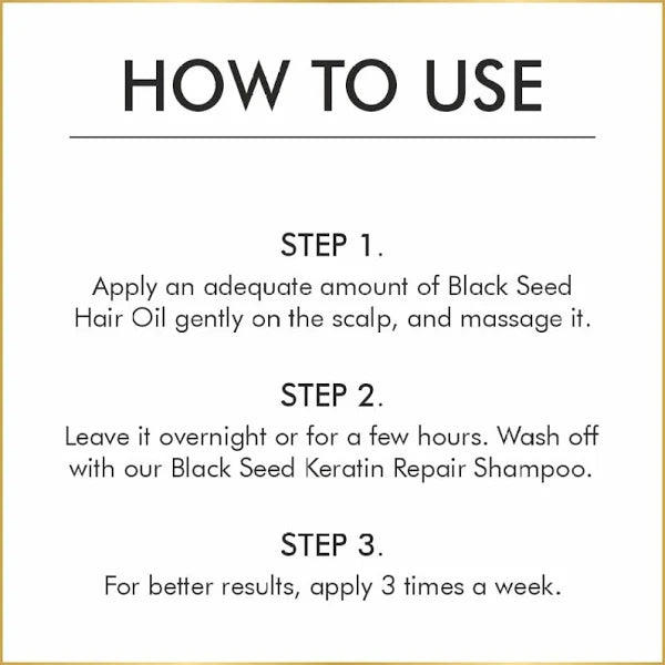 Kalonji Oil (Black Seed Oil) — For Hair Growth, Skin & Joint Pain Relief (100ml)