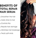 Total Repair Hair Serum for Instant Smoothing & Nourishing - 100ml
