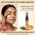 Under Eye Gel Roll-On with Vitamin C, E & Caffeine - Dark Circle Remover