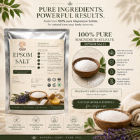 Epsom Salt - Pure Magnesium Sulfate for Bath, Spa & Foot Soak (1 Kg)