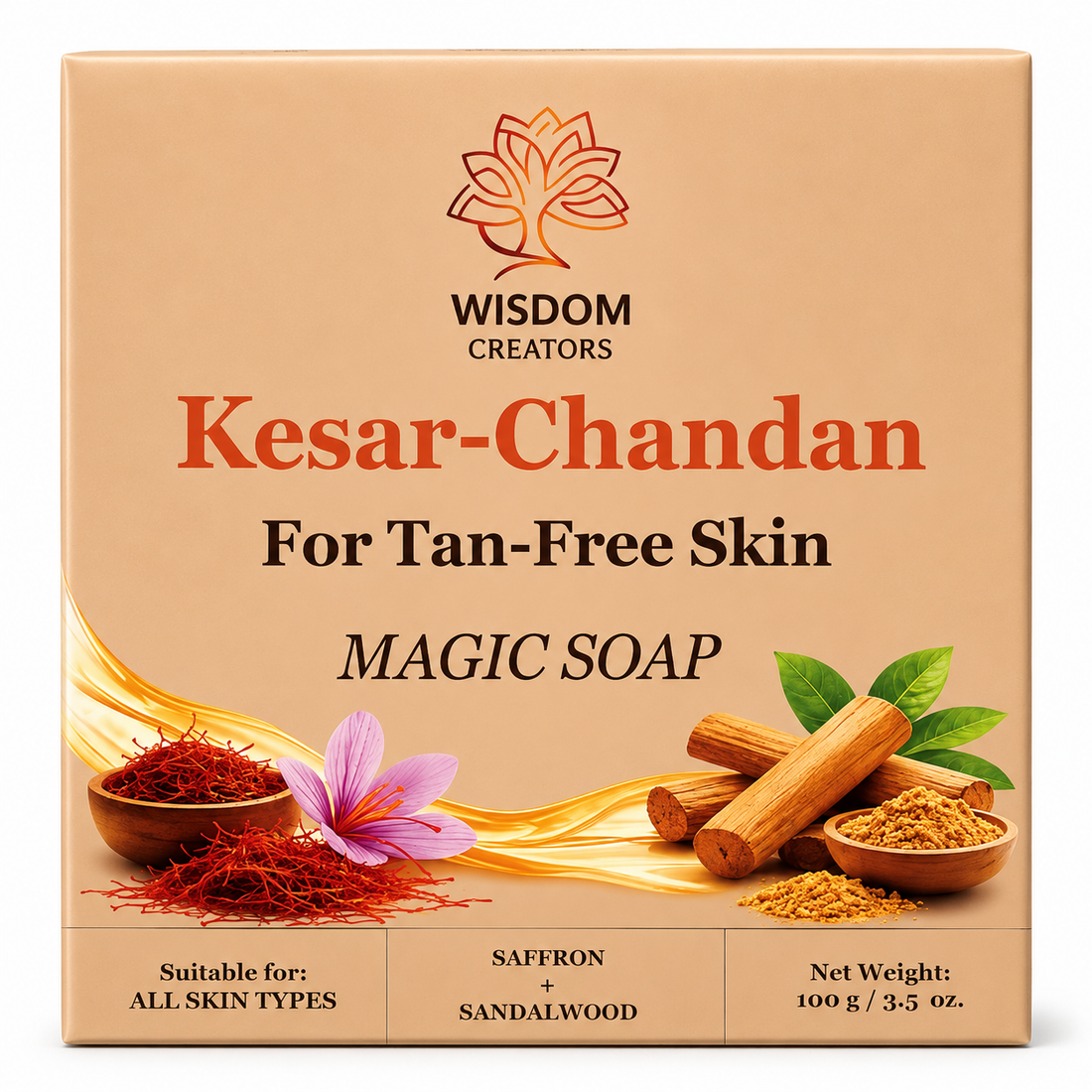 Wisdom Creators Ghar Soap traditional cleansing bar