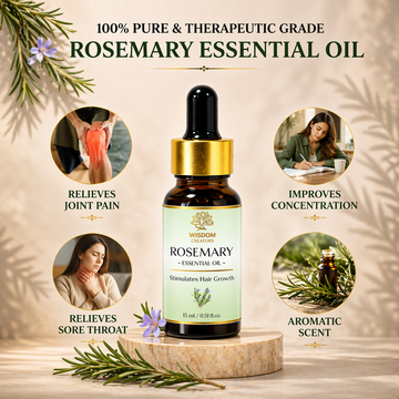 Rosemary Essential Oil Pack of 2 (2 x 15ml) — Wisdom Creators