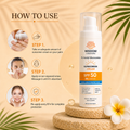 Sunscreen Cream SPF 50 PA++++ with Multivitamins — Broad Spectrum UV & Blue Light Protection (30g)