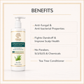 Tea Tree Conditioner 350ml - Keratin Repair & Frizz Control